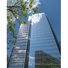 Frameless Tempered Laminated Glass Curtain Wall for Building